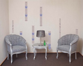 Seamless Wall Pattern DIY Decal Vinyl Modern Decals